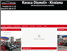 Tablet Screenshot of giresunotokiralama.net